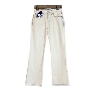 NWT! D2G white boot cut jeans. Size 4 petite‎